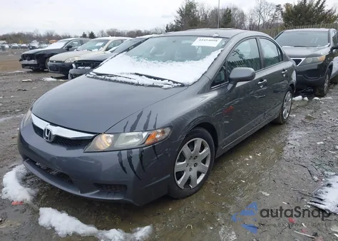 2011 Honda Civic Lx from USA, damaged, VIN 2HGFA1F57BH301185